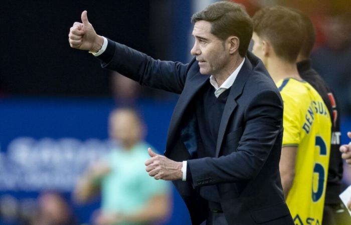 Marcelino: “Hemos hecho méritos para ganar”