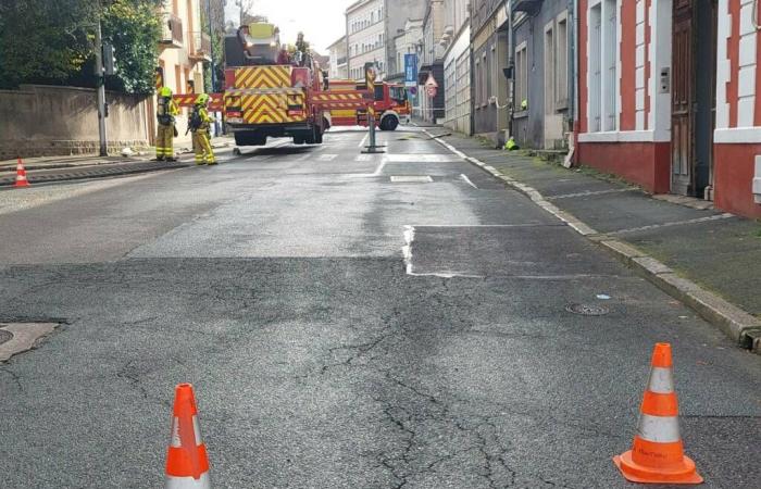 Montceau – Importante fuga de gas en un edificio desocupado pero probablemente okupado