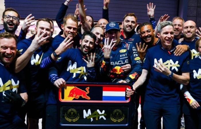 “Menuda temporada, lo logramos”: la emoción de Max Verstappen tras su cuarta coronación en la F1 (vídeo)