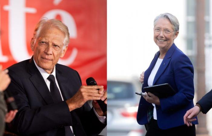 “Una lucha para defender los principios”: un tenso debate entre Dominique de Villepin y Élisabeth Borne sobre el papel de Francia en los conflictos