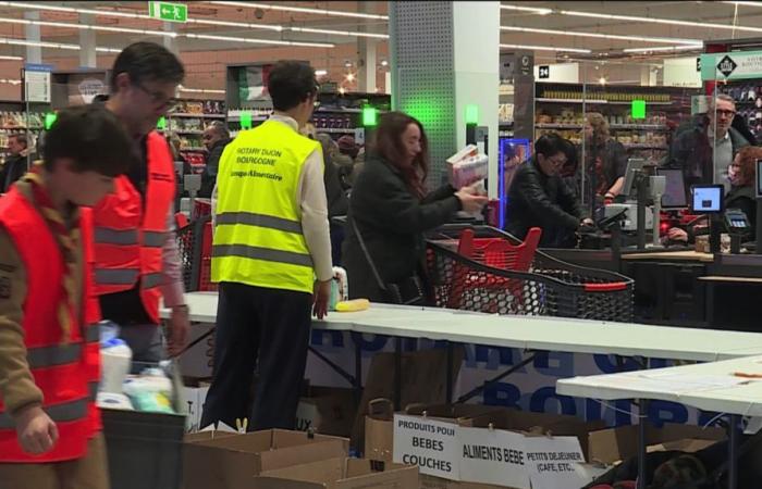 Comienza la recogida anual en los supermercados de toda Francia.