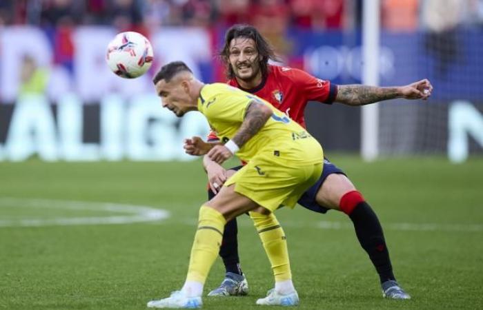 Gracias a un penalti en el tiempo añadido, el Villarreal arrebata un punto a Osasuna