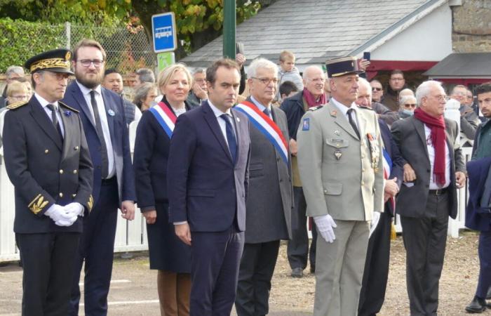 El ministro de las Fuerzas Armadas, Sébastien Lecornu, sigue los pasos de Georges Clemenceau en Eure