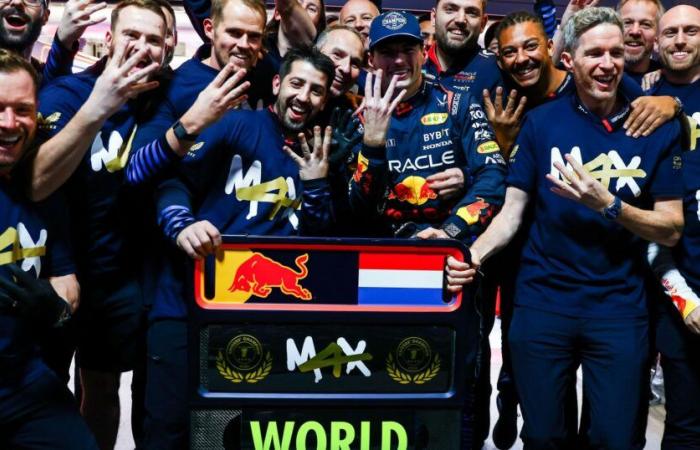 Gran Premio de Las Vegas | Max Verstappen, cuatro títulos, todos diferentes