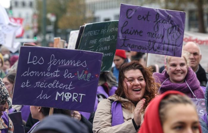 Manifestación contra la violencia contra las mujeres: “El futuro parece catastrófico para las mujeres”