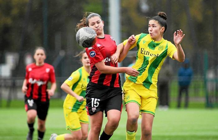 Mujeres sub-19: contra el Nantes, las chicas del Guingamp no están en el viento