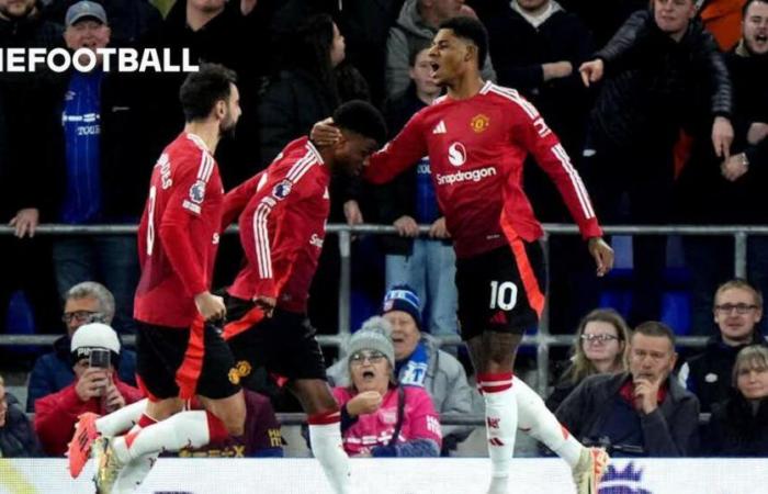 Marcus Rashford marca el primer gol de la era Ruben Amorim en 80 segundos