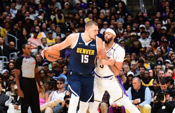 Puntuación final Lakers vs.Nuggets: Lakers avergonzados por la derrota de los Nuggets