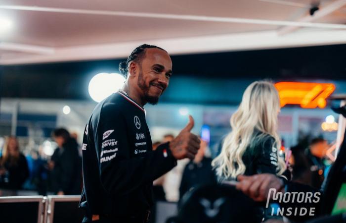 F1. Lewis Hamilton, elegido conductor del día en Las Vegas