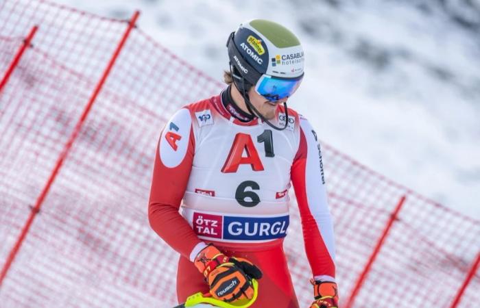 Noël claramente por delante en el slalom Gurgl – Hirscher y Braathen fuera