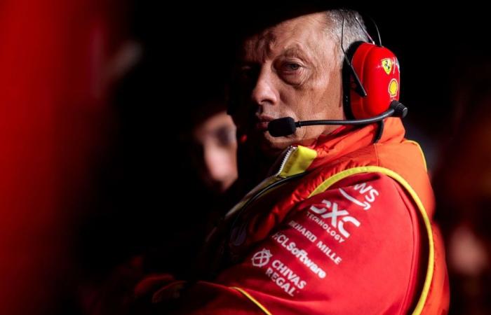 Vasseur no es reconocido por la ira radiofónica de Leclerc tras el pase de Sainz en Las Vegas