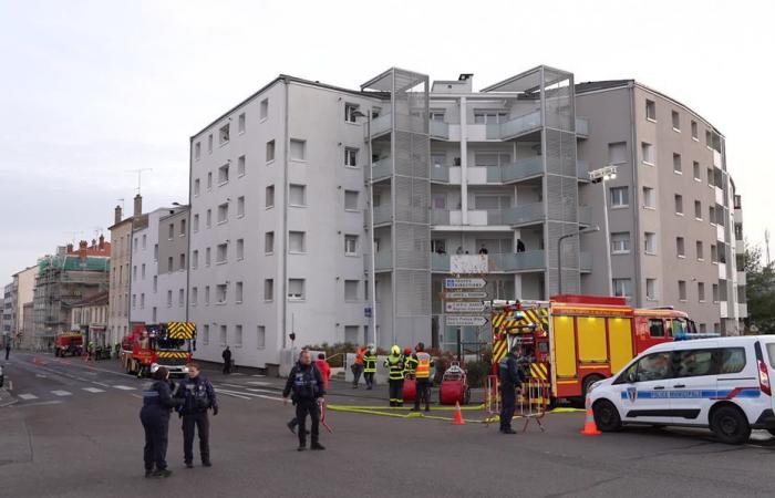 Un edificio evacuado en Nancy tras un incendio, “a las 7 de la mañana me encontré afuera”