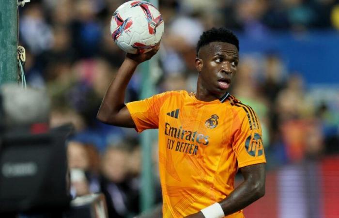 Vinicius Jr se retira del viaje del Real Madrid a Liverpool