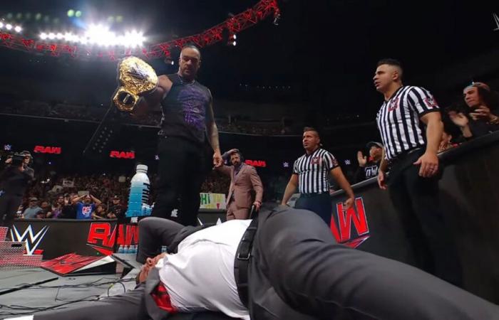 Resultados de WWE RAW del 25 de noviembre de 2024