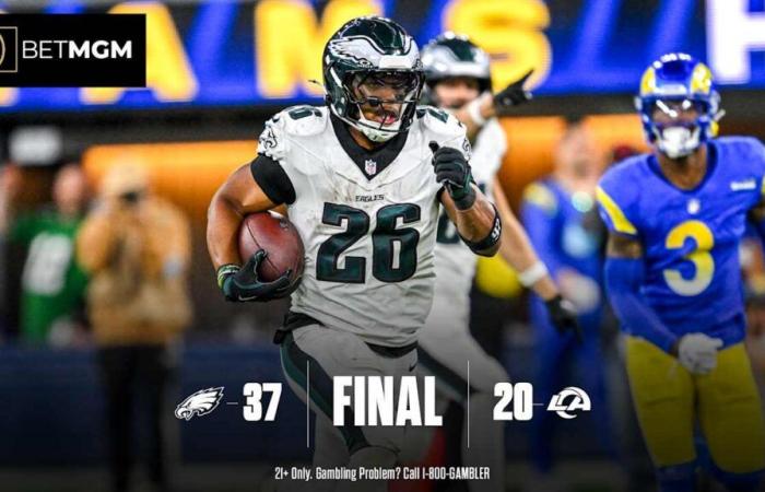 7 conclusiones de la victoria de los Eagles por 37-20 sobre los Rams en Sunday Night Football