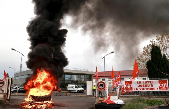 Jornada de negociaciones y movilización en ArcelorMittal, en Reims