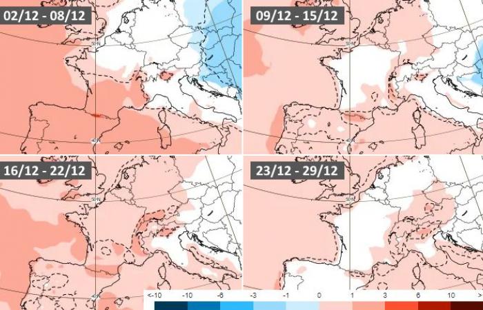 ¿Es posible que caigan más nevadas de aquí a Navidad? 25/11/2024