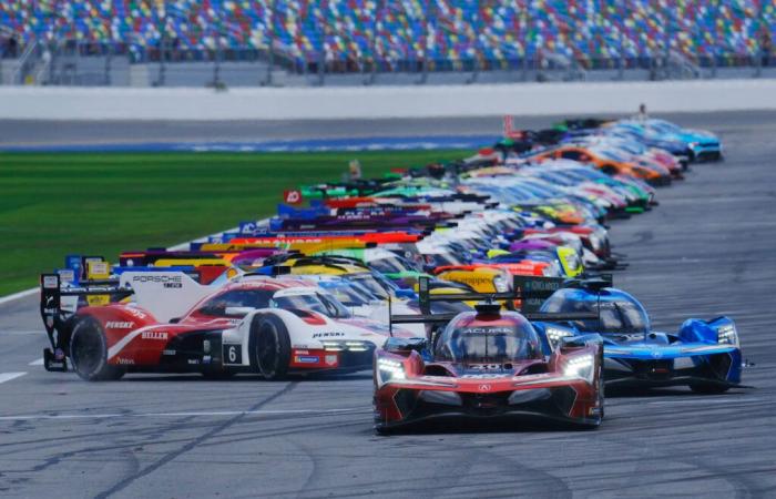 IMSA – El programa de las 24 Horas de Daytona al revés