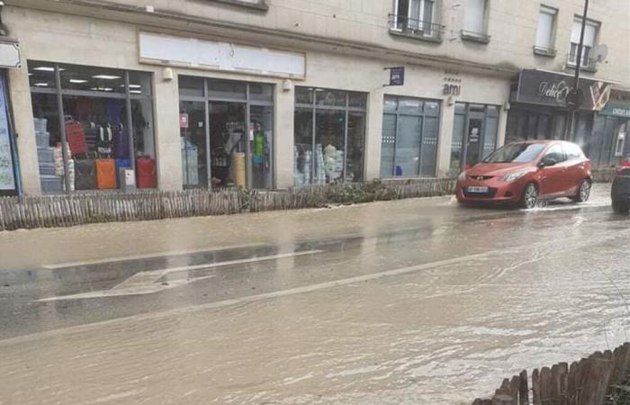 Un centro urbano sumergido por el agua este fin de semana en Oise: ¿qué pasó?