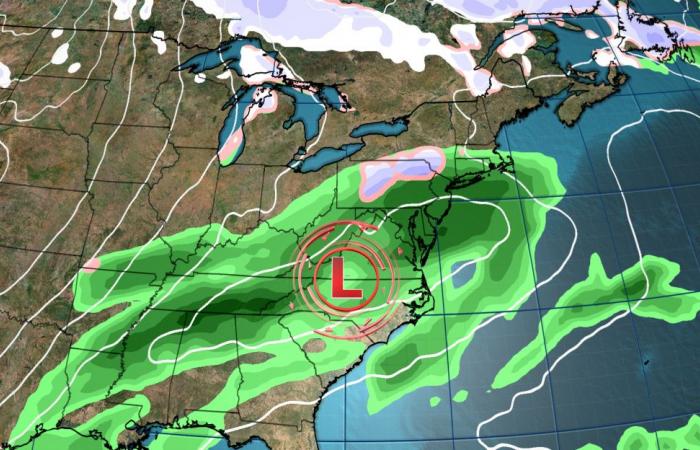 Clima de Acción de Gracias: se acerca una tormenta invernal con el aire más frío en meses