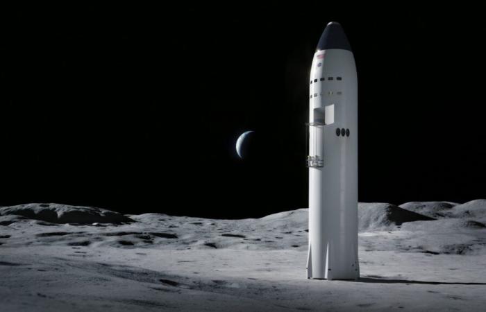 Starship llevará el rover Lunar Outpost a la Luna