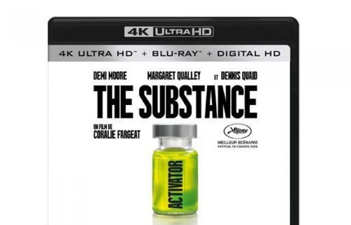 The Substance (2024) en abril de 2025 en Francia en 4K Ultra HD Blu-ray