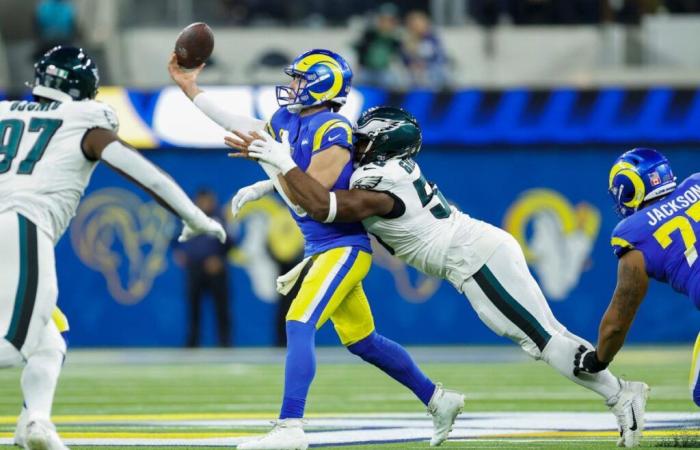 Las probabilidades de los Rams en los playoffs se reducen después de la derrota 37-20 ante los Eagles