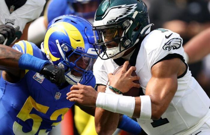 Hilo en vivo: Eagles vs Rams en ‘Sunday Night Football’