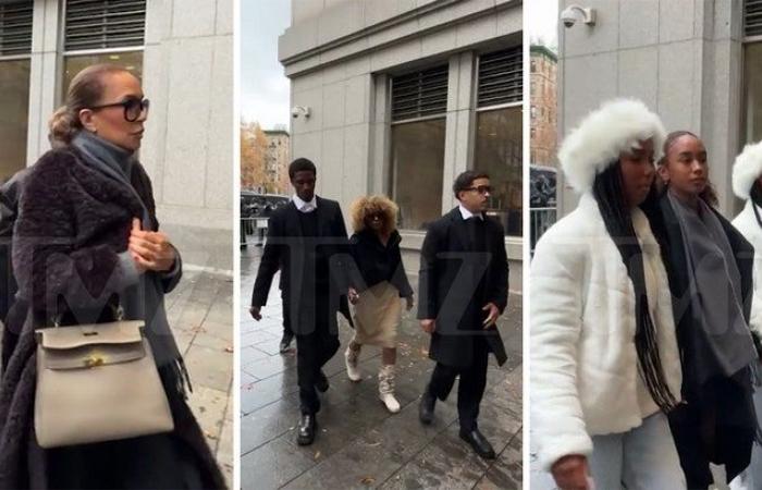 Las hijas de Diddy celebran la noche de último año después de asistir a la audiencia de fianza de papá