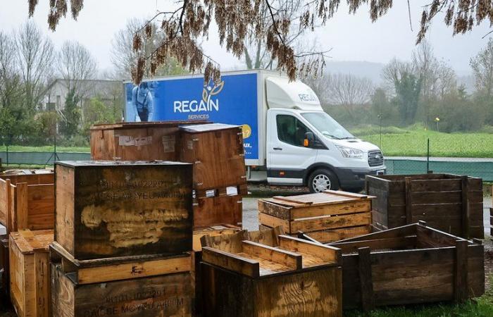 Una asociación ejemplar de reciclaje en “circuito corto”: en Figeac, la asociación local Regain recupera y revaloriza los embalajes de madera de la empresa Ratier