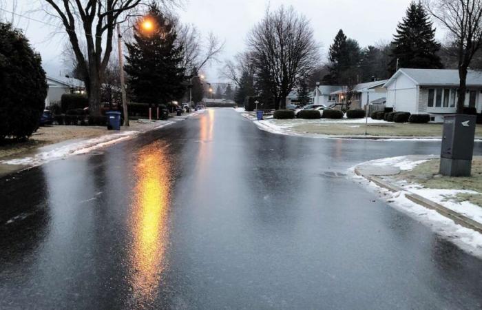 Tenga cuidado al viajar: se espera lluvia helada en Quebec el martes por la mañana