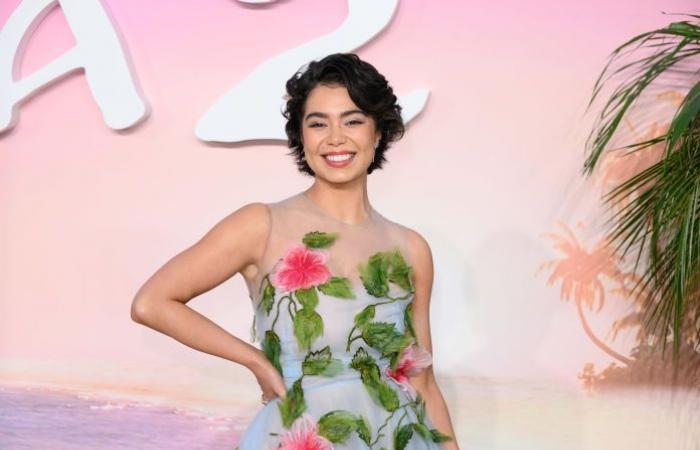 Auli’i Cravalho comienza a funcionar para la gira de prensa de Moana 2