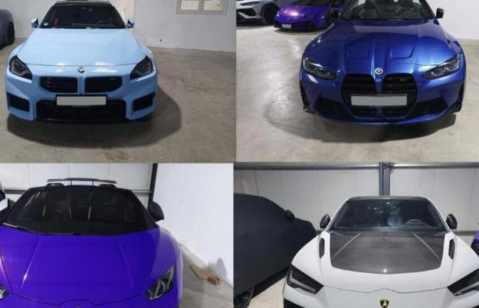 12 coches de lujo incautados en la Costa Azul, el importe total te dejará boquiabierto