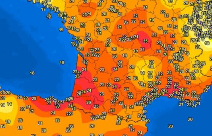 en el suroeste se registraron hasta 26°C y una noche de verano a finales de noviembre