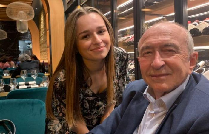 La hija de Gérard Collomb rinde homenaje a su padre, un año después de su muerte