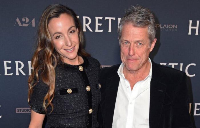 Hugh Grant: rara aparición con su esposa 23 años menor, la influyente madre de 3 de sus 5 hijos