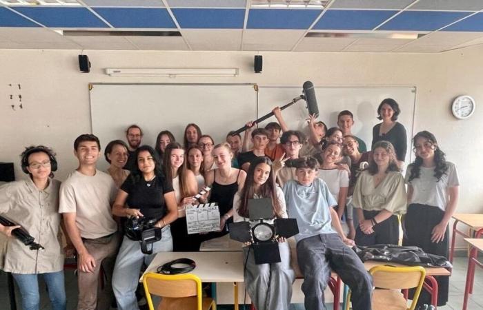 Estos estudiantes de secundaria de Marmandais ganaron un concurso nacional y su película sobre el masculinismo tóxico se transmite en France Télévisions.