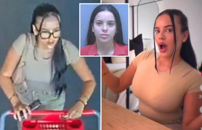 La influencer de TikTok Marlena Vélez arrestada después de presuntamente hacer alarde de productos Target robados en un video