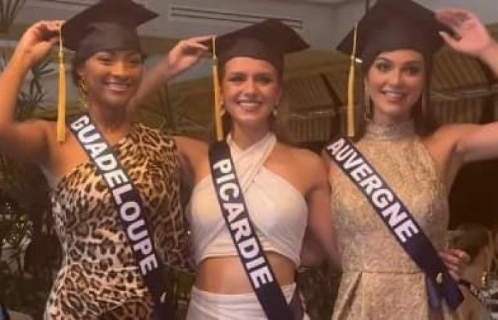 Miss Picardie quedó primera en la prueba de conocimientos generales