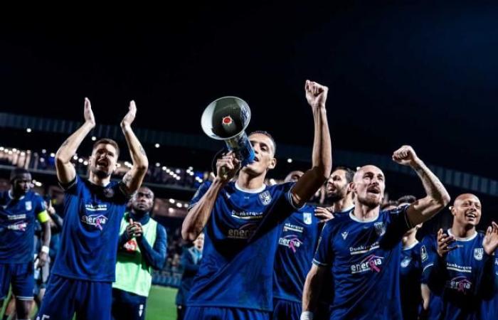 Dunkerque vence al Ajaccio y se une al Paris FC en la cima de la Ligue 2