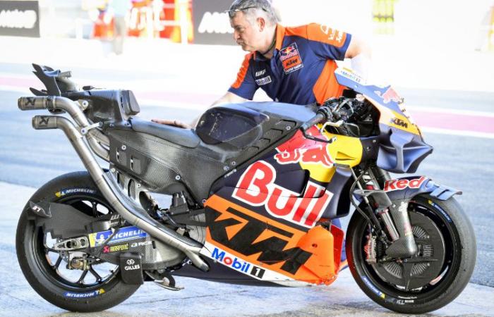 MotoGP Test Barcelona: KTM sorprendió con una aerodinámica radical