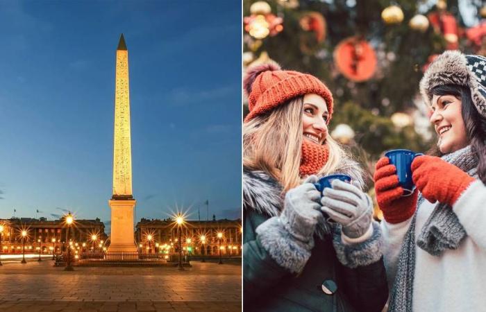 La Plaza de la Concordia se transforma para las fiestas