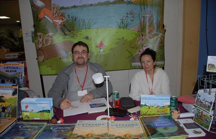 En la Feria del Libro Histórico de Île-de-France en Beaumont