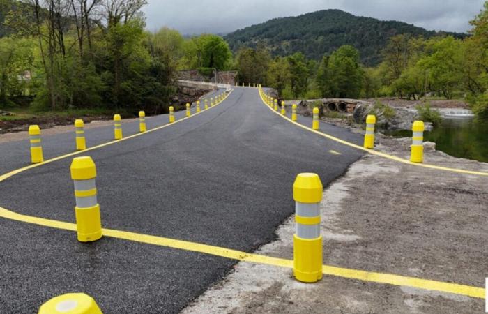 Se esperan fuertes lluvias en Gard. Este puente sigue cerrado hasta nuevo aviso.