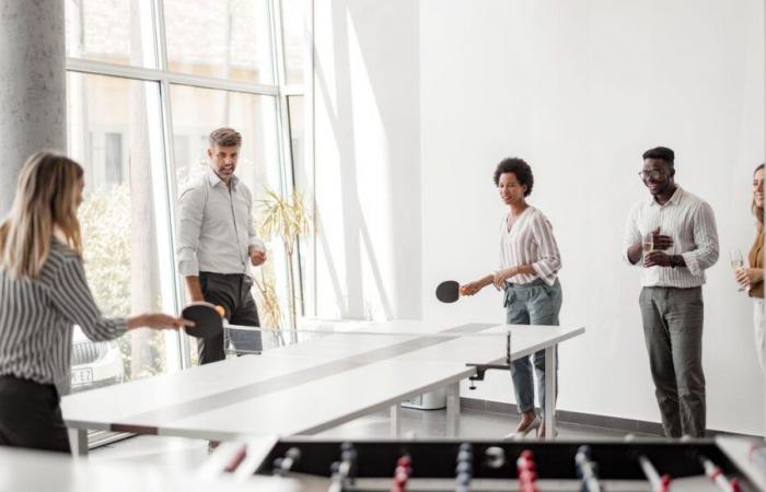 Conozca a su futuro empleador alrededor de una… ¡mesa de ping-pong!