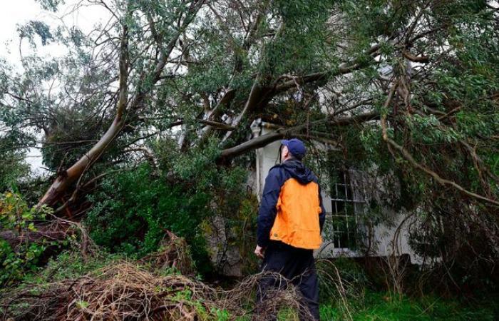 La tormenta Bert continúa causando daños