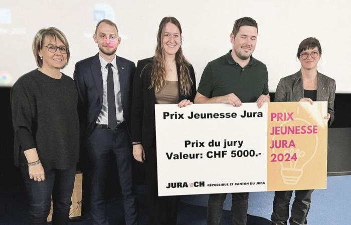 Un proyecto comunitario, la salsa Jura, premiado con el Premio Jura de la Juventud