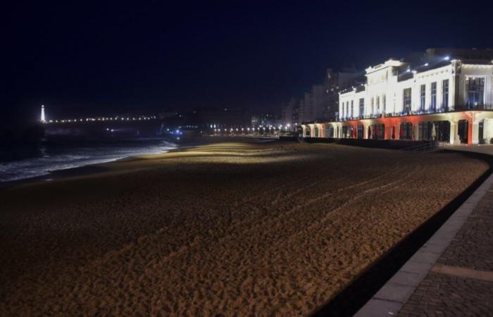 Temperaturas de una noche de verano a mediados de noviembre.