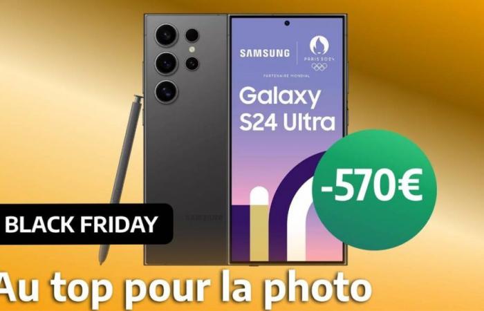 Black Friday: el Samsung Galaxy S24 Ultra baja a 899 €, ¡un precio de locura para el mejor smartphone del año!