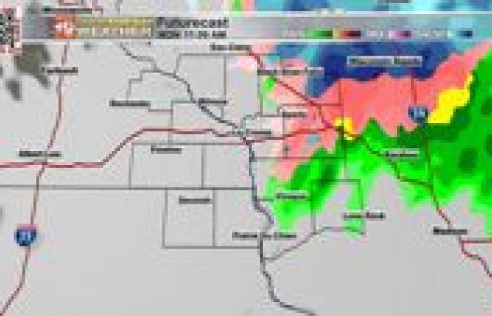 Lluvia y/o mezcla invernal el lunes por la mañana; Se avecina un clima frío a medida que las temperaturas caen en picado | Historias destacadas